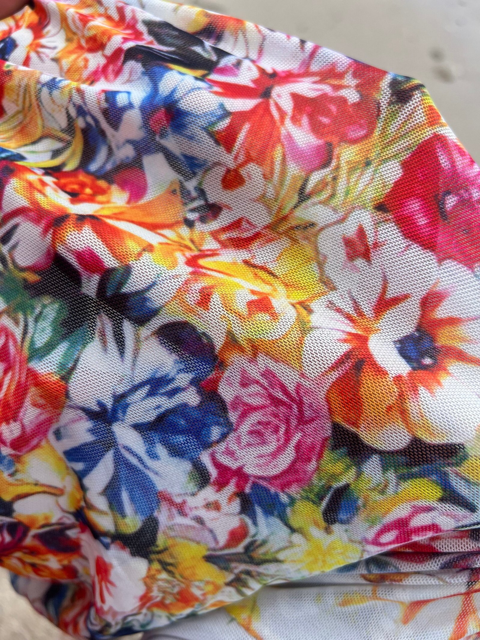 Maillot de bain 2 pièces, Fleur frooufroou.