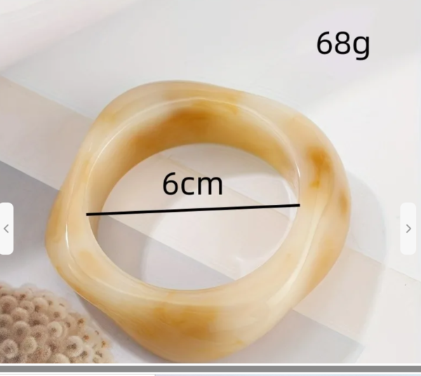 Bracelet Jonc résine.