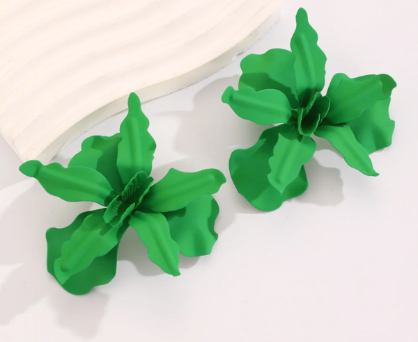 Boucle d'oreille Fleur.