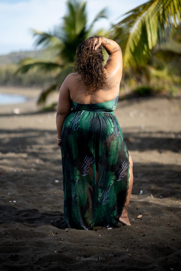 Maillot de bain 3 pièces tropical